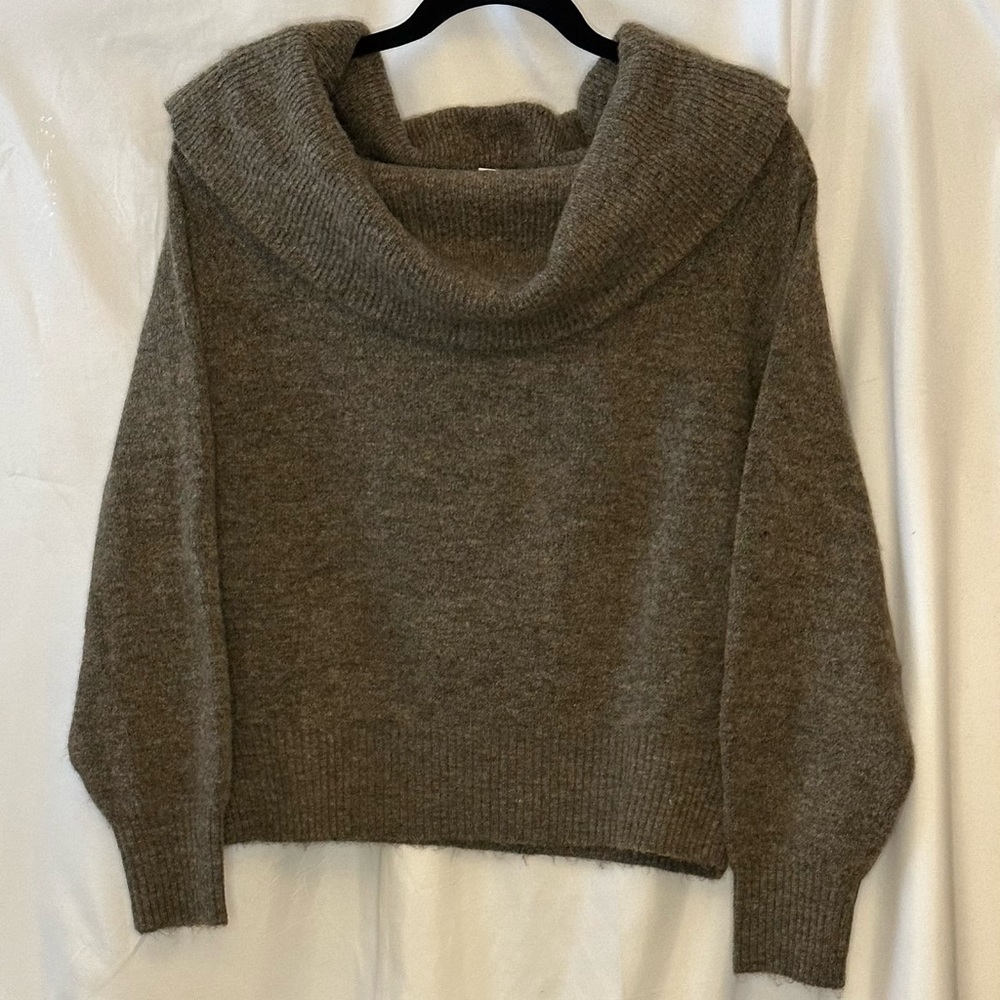 H & M cowl/shawl neck sweater